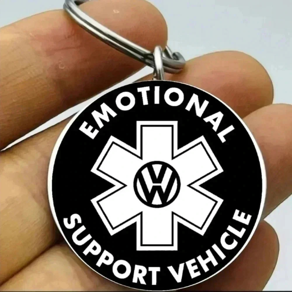 Emotional Support Vehicle hot Keychain